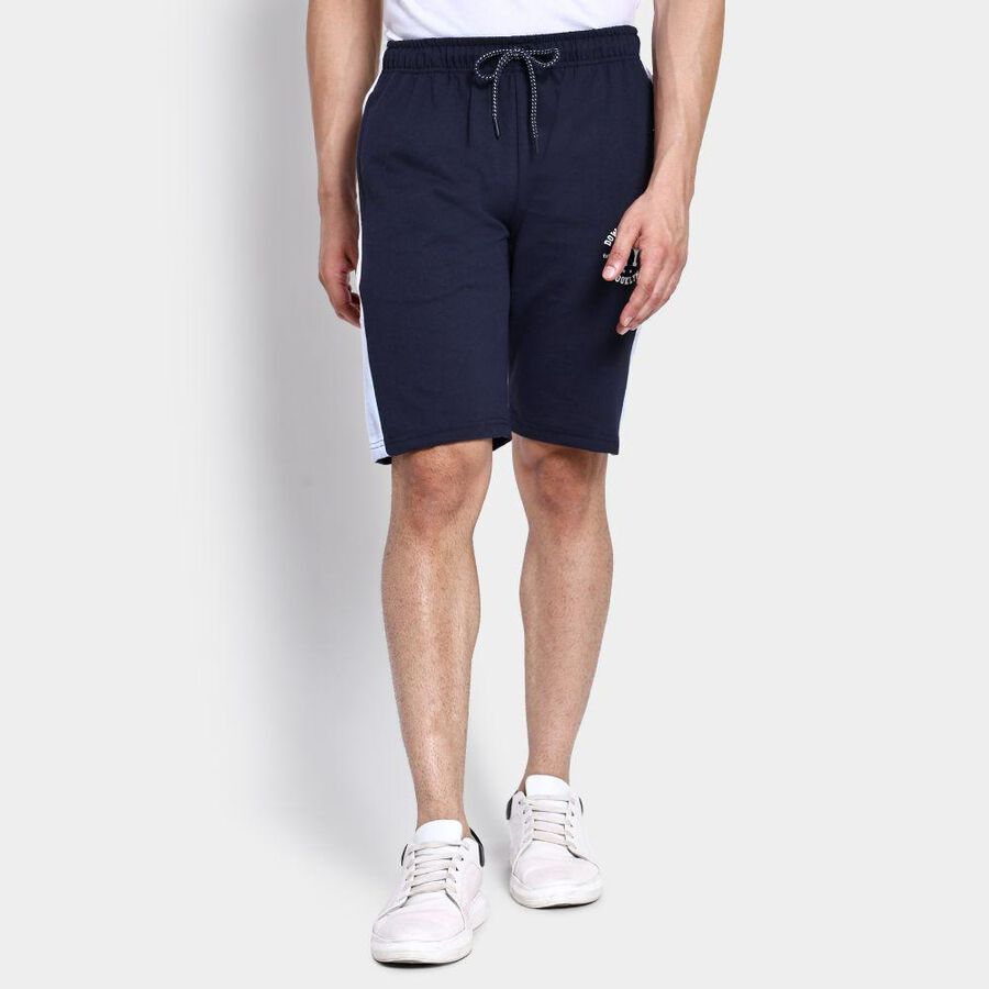 Men's Bermudas , काला, large image number null